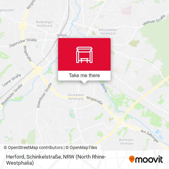 Herford, Schinkelstraße map