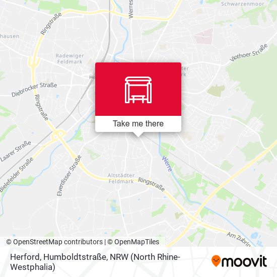 Herford, Humboldtstraße map