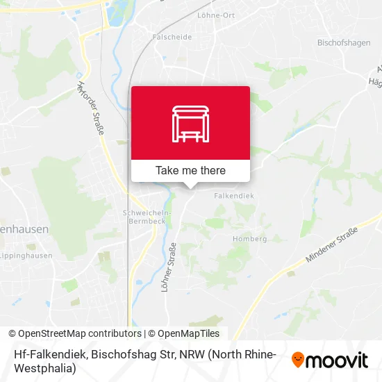 Карта Hf-Falkendiek, Bischofshag Str