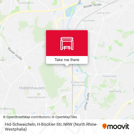 Карта Hid-Schweicheln, H-Böckler-Str