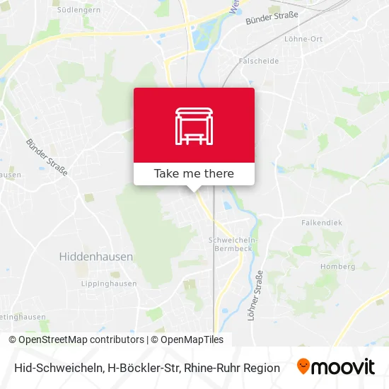 Карта Hid-Schweicheln, H-Böckler-Str