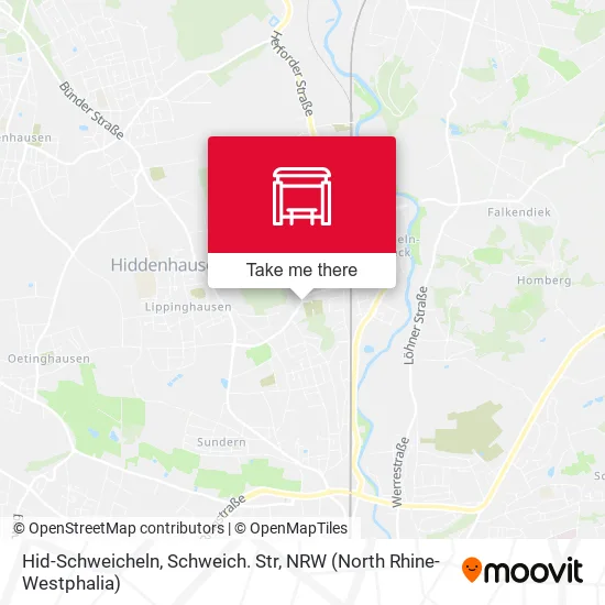 Карта Hid-Schweicheln, Schweich. Str