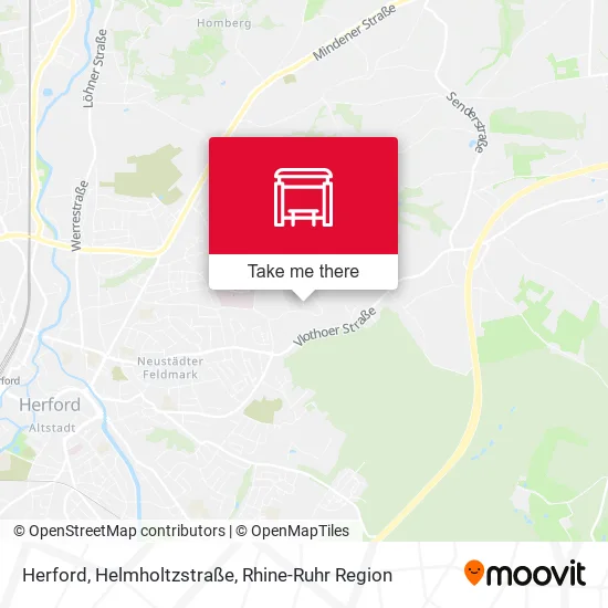 Карта Herford, Helmholtzstraße