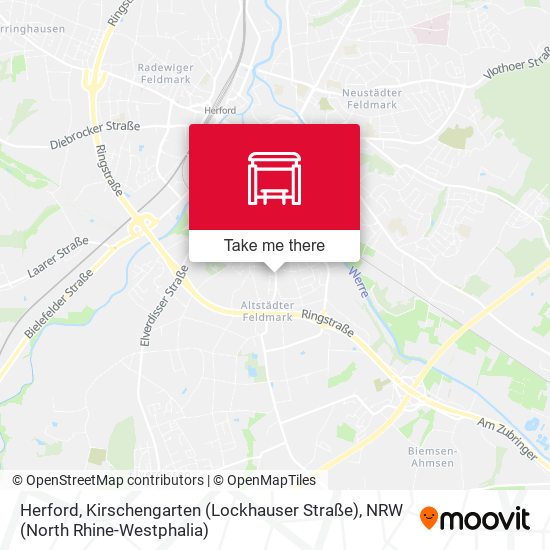 Herford, Kirschengarten (Lockhauser Straße) map