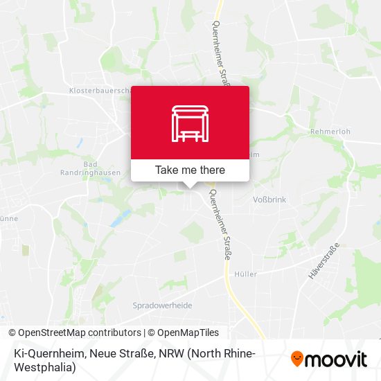 Ki-Quernheim, Neue Straße map