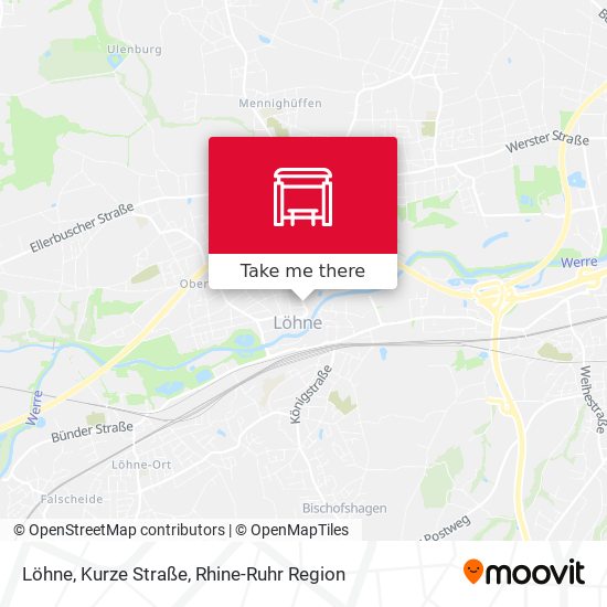 Löhne, Kurze Straße map