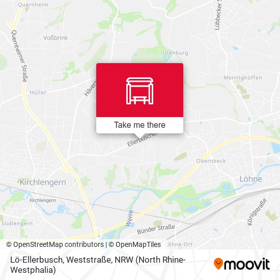 Lö-Ellerbusch, Weststraße map