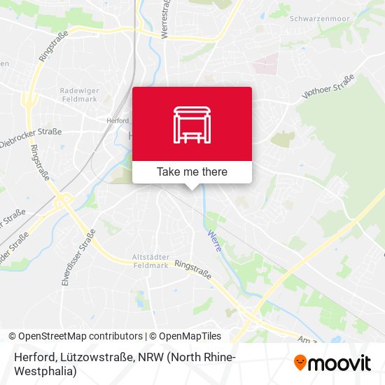 Herford, Lützowstraße map