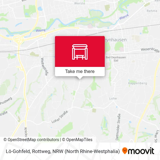 Lö-Gohfeld, Rottweg map