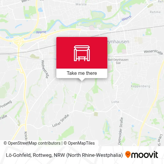 Lö-Gohfeld, Rottweg map