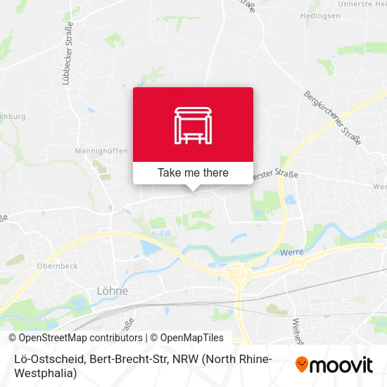 Карта Lö-Ostscheid, Bert-Brecht-Str