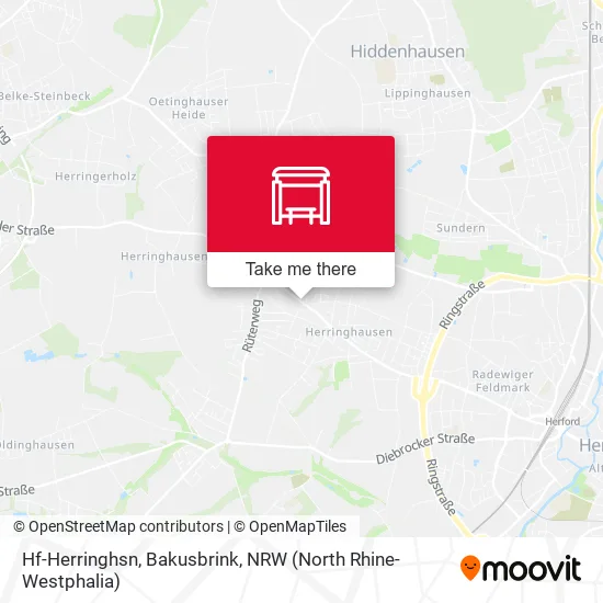 Карта Hf-Herringhsn, Bakusbrink