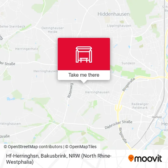 Карта Hf-Herringhsn, Bakusbrink