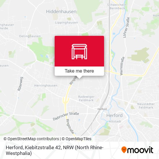 Herford, Kiebitzstraße 42 map