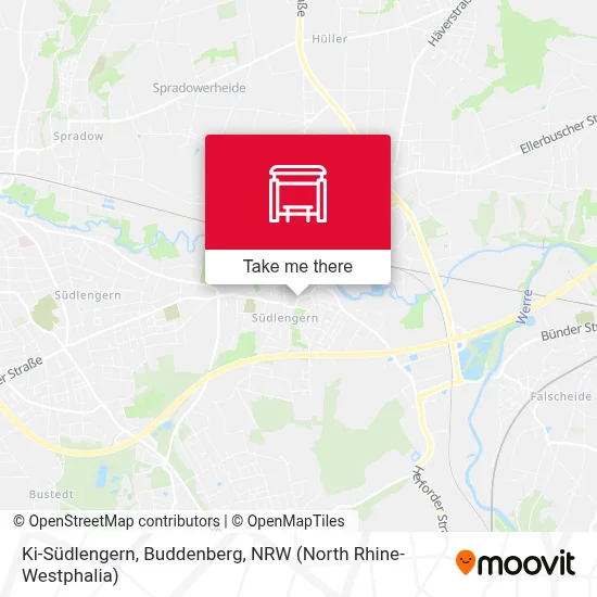 Ki-Südlengern, Buddenberg map