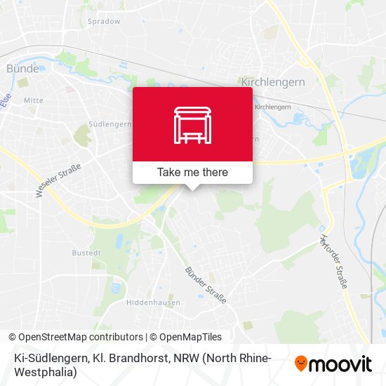 Ki-Südlengern, Kl. Brandhorst map