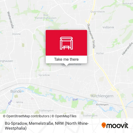 Карта Bü-Spradow, Memelstraße