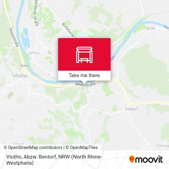 Карта Vlotho, Abzw. Bentorf