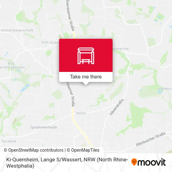 Карта Ki-Quernheim, Lange S/Wassert