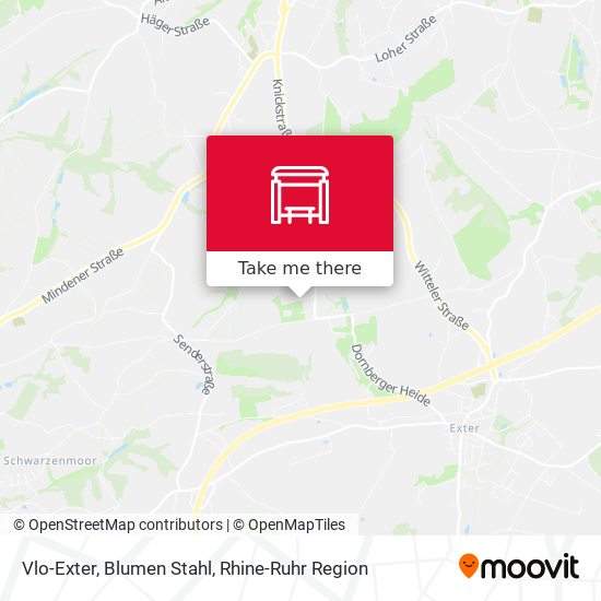 Vlo-Exter, Blumen Stahl map