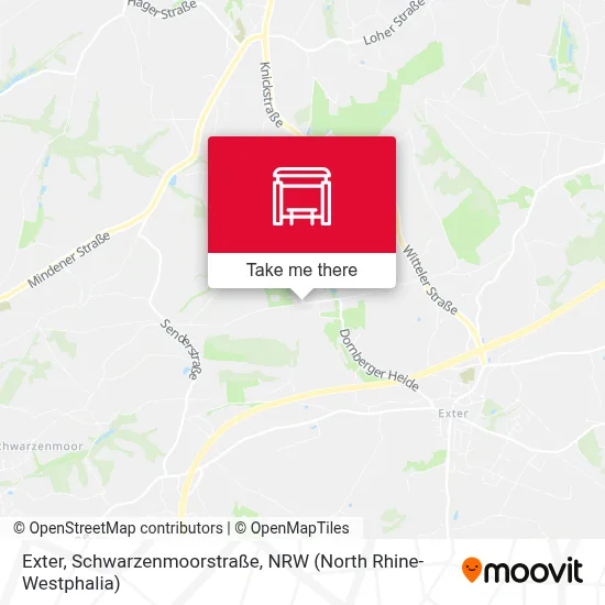 Exter, Schwarzenmoorstraße map