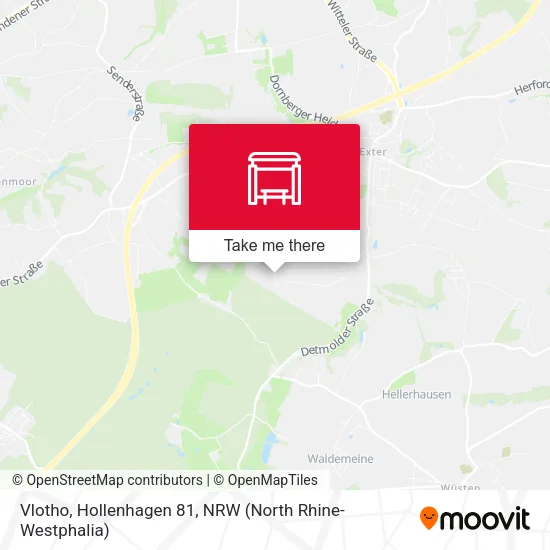 Карта Vlotho, Hollenhagen 81
