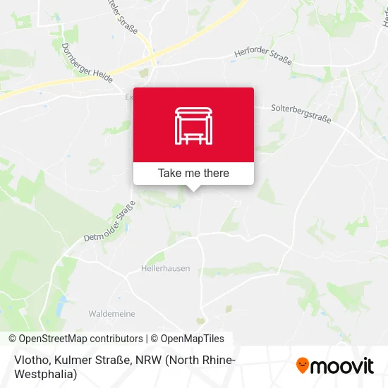 Карта Vlotho, Kulmer Straße