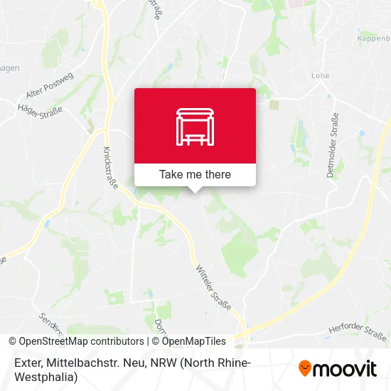 Карта Exter, Mittelbachstr. Neu