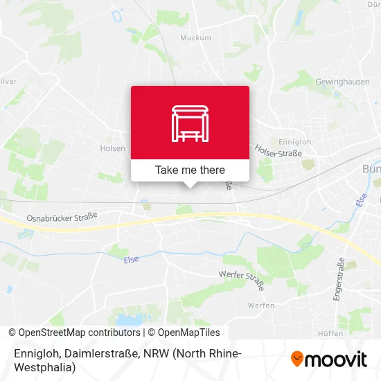 Ennigloh, Daimlerstraße map