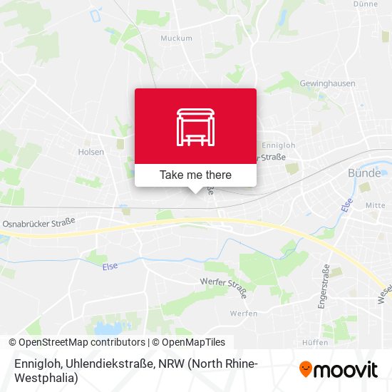 Ennigloh, Uhlendiekstraße map