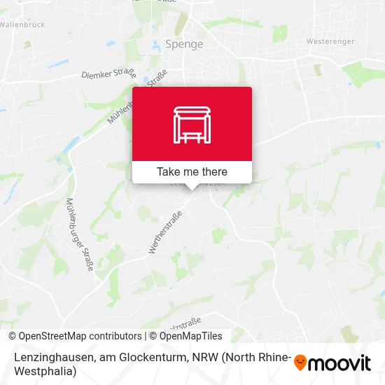 Lenzinghausen, am Glockenturm map