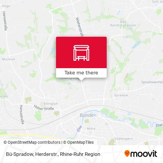 Bü-Spradow, Herderstr. map