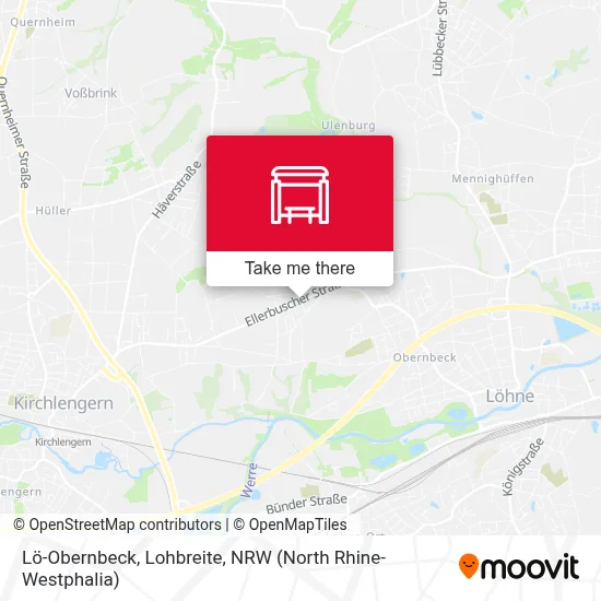 Lö-Obernbeck, Lohbreite map