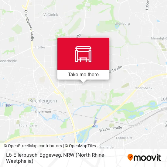 Карта Lö-Ellerbusch, Eggeweg