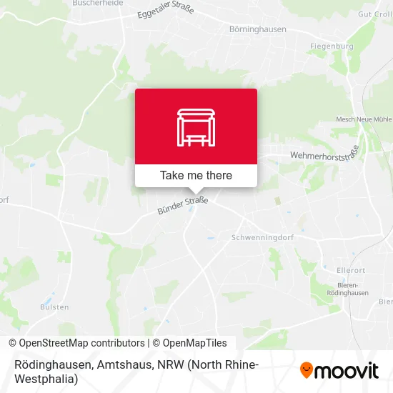 Rödinghausen, Amtshaus map