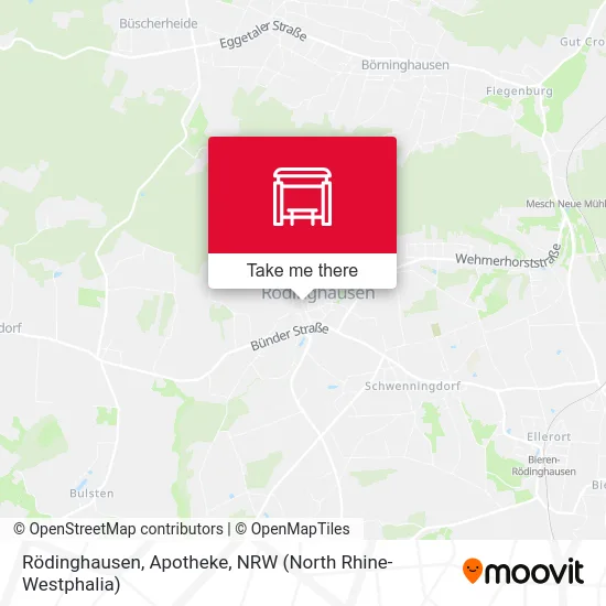 Rödinghausen, Apotheke map