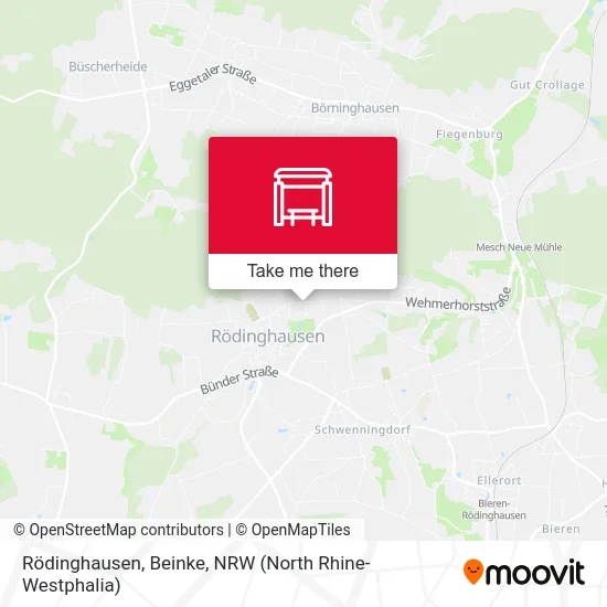 Rödinghausen, Beinke map