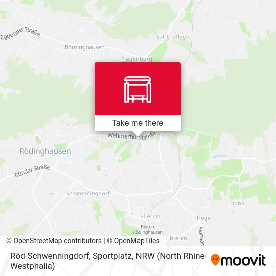 Röd-Schwenningdorf, Sportplatz map