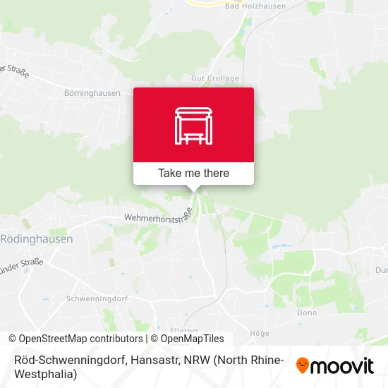 Röd-Schwenningdorf, Hansastr map