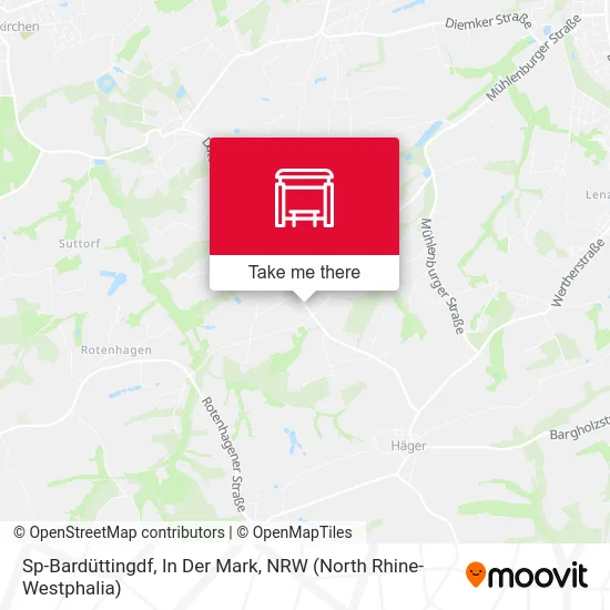 Sp-Bardüttingdf, In Der Mark map