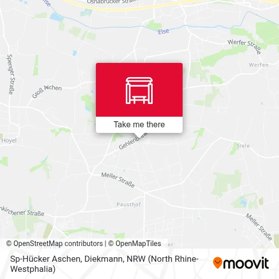 Sp-Hücker Aschen, Diekmann map