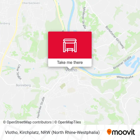 Карта Vlotho, Kirchplatz