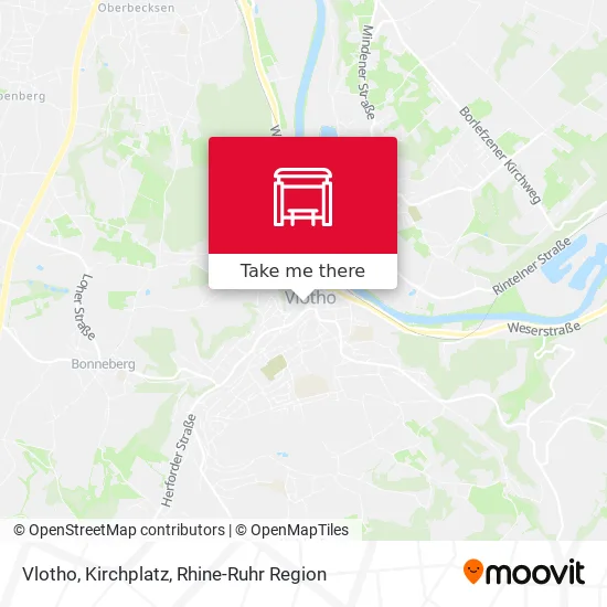 Карта Vlotho, Kirchplatz