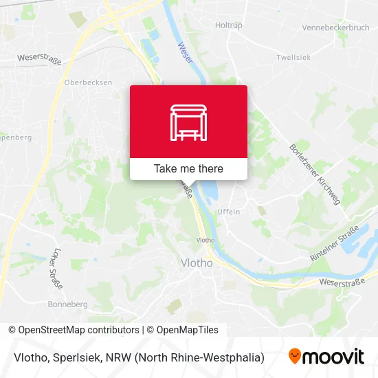 Карта Vlotho, Sperlsiek