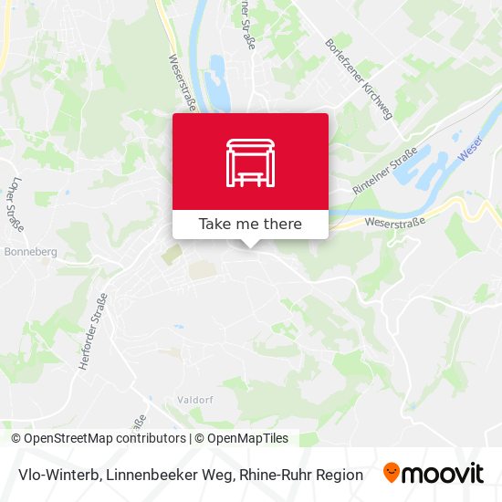 Vlo-Winterb, Linnenbeeker Weg map
