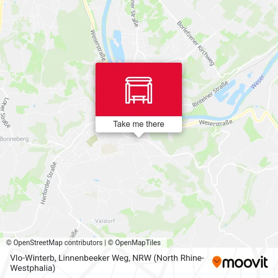 Карта Vlo-Winterb, Linnenbeeker Weg