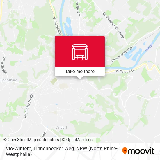 Карта Vlo-Winterb, Linnenbeeker Weg
