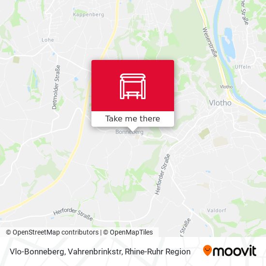 Vlo-Bonneberg, Vahrenbrinkstr map