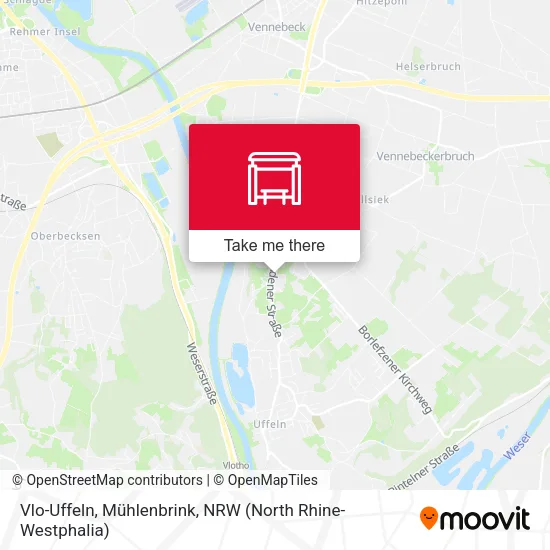 Карта Vlo-Uffeln, Mühlenbrink
