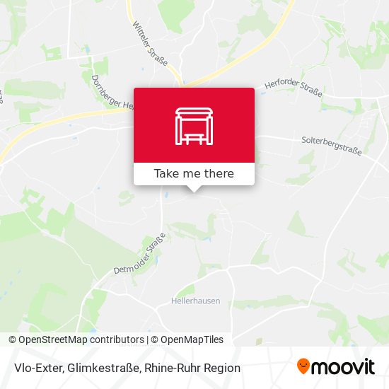 Vlo-Exter, Glimkestraße map